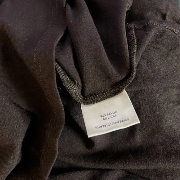 Eileen Fisher Washable Rayon Top Women PL 3/4 Sleeve Scoop neck StretchTee Shirt - Picture 10 of 11